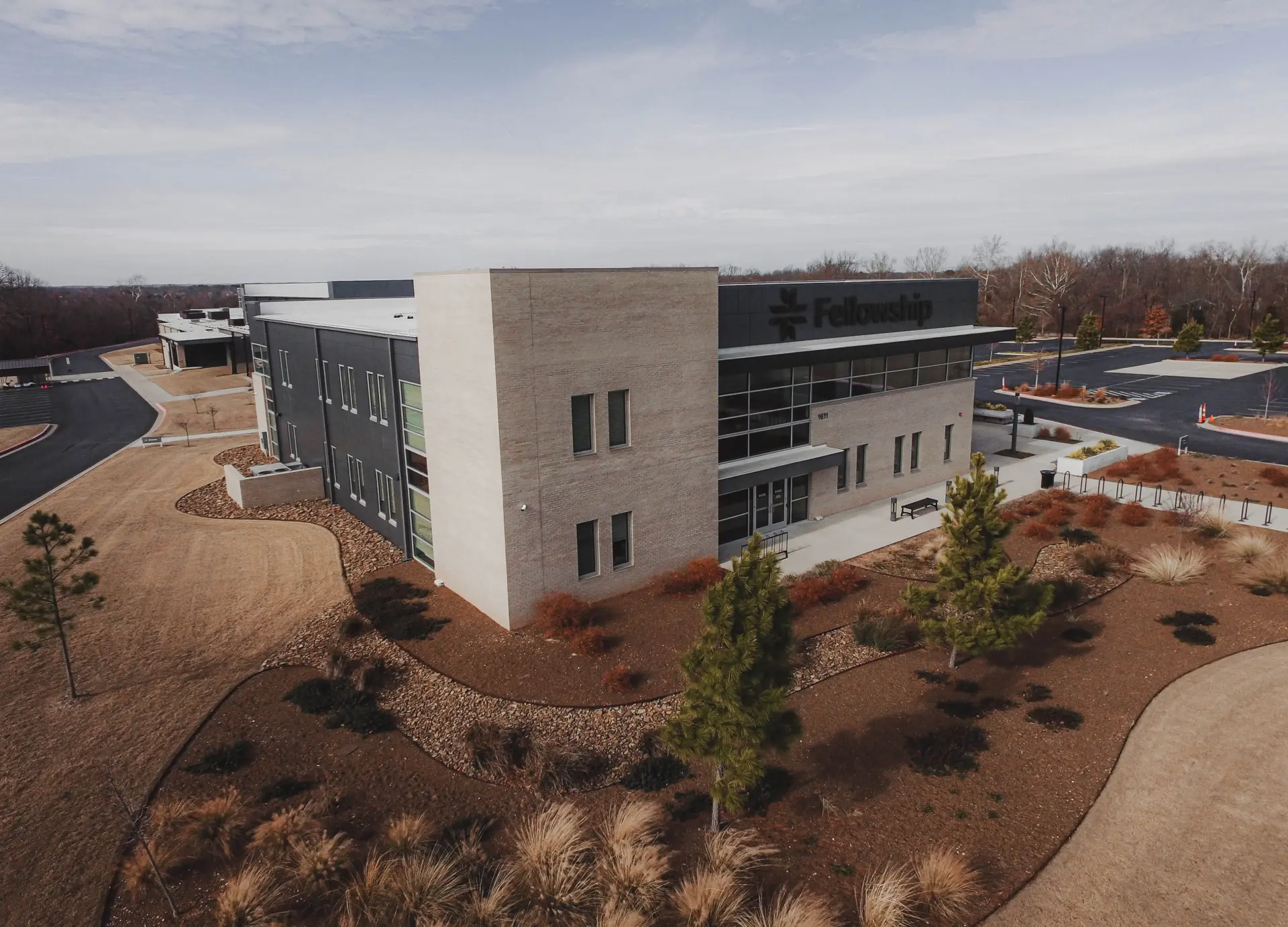 Fellowship Bible Church building angle