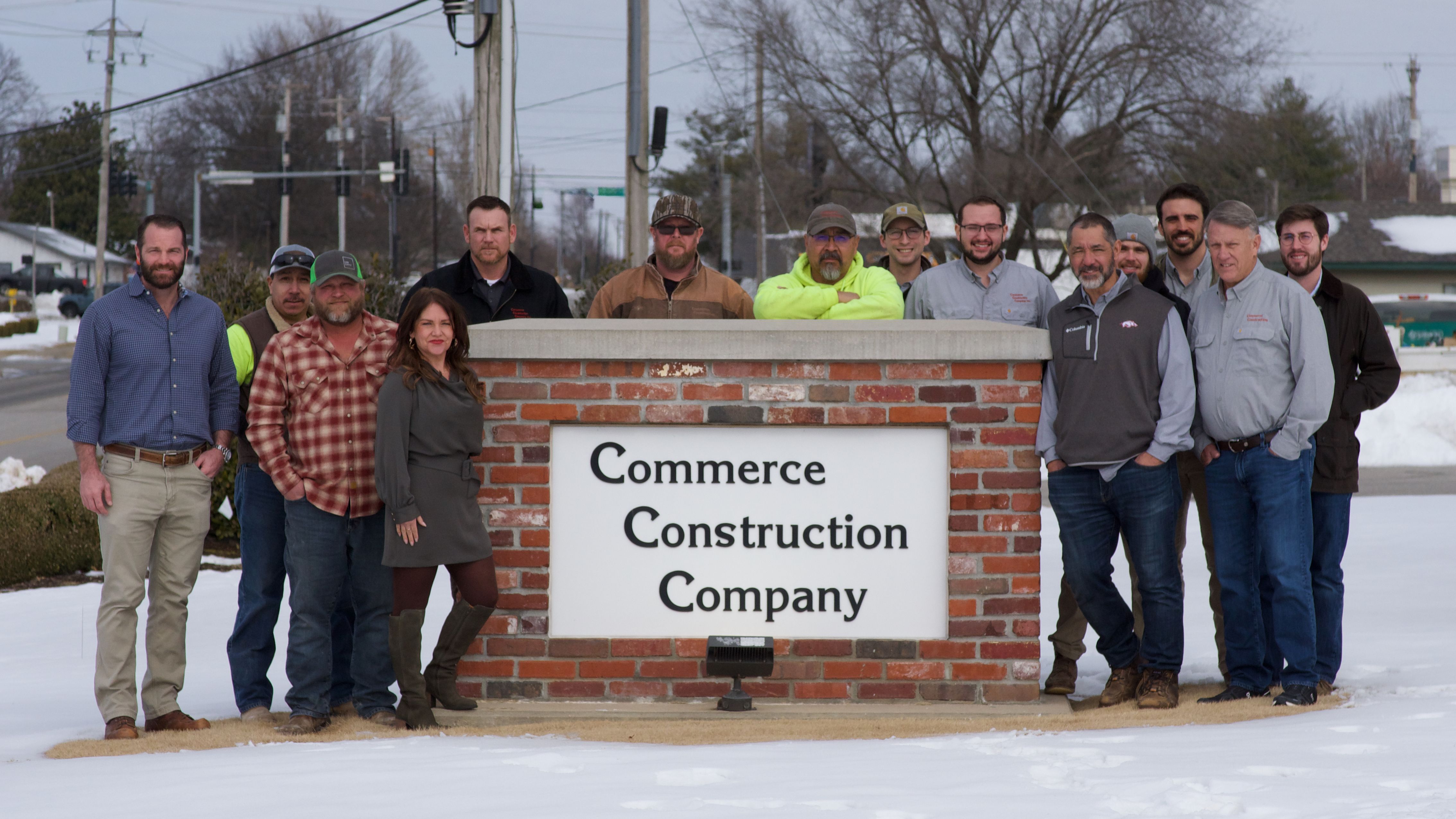 Commerce Construction team photo
