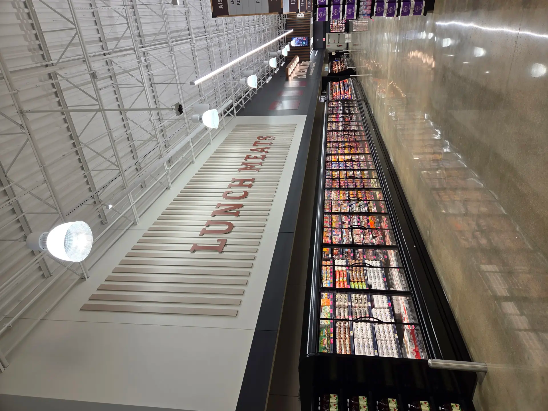 Harp's refridgerated section in Chaffee Crossing location in Fort Smith, Arkansas